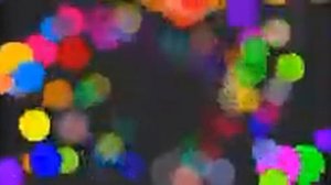 Футаж цветные круги