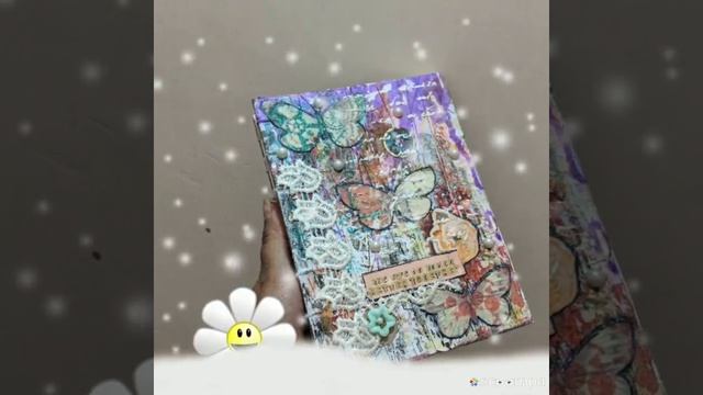 New Mixed media journal cover смотреть онлайн