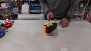 игрушка большой перевертыш пчелка