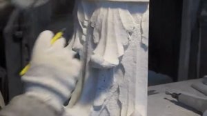 Изготовление коринфской капители