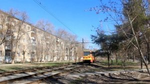 Движение трамваев на остановке "ул. Ленинградская"