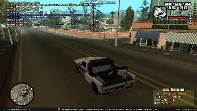 Los Balkan SAMP // nova ruta mehanicara // 87.98.244.30:7730 смотреть онлайн
