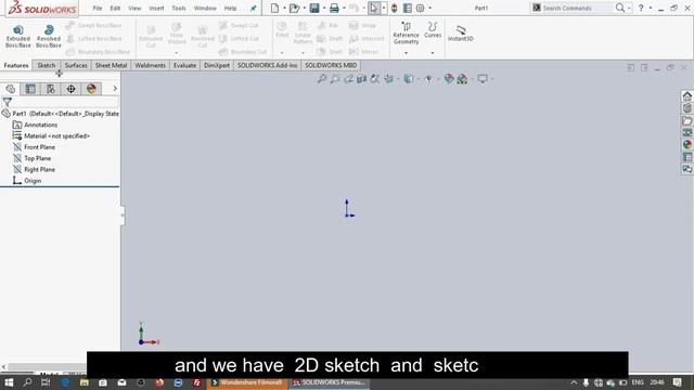 Solidworks Introduction || Interface || New part || Options & Units by Time to Studies