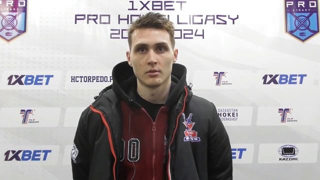 Матвей Ершов: «Много играли в меньшинстве, пропустив три шайбы»