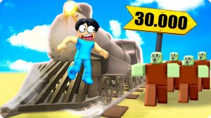 😱ПРОЕХАЛ 30000! МЁРТВЫЕ РЕЛЬСЫ В РОБЛОКС! ШЕДИ DEAD RAILS ROBLOX