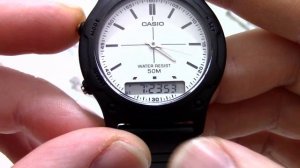 Часы Casio Illuminator AW-49H-7E [AW-49H-7EVEF] - видео обзор от PresidentWatches.Ru
