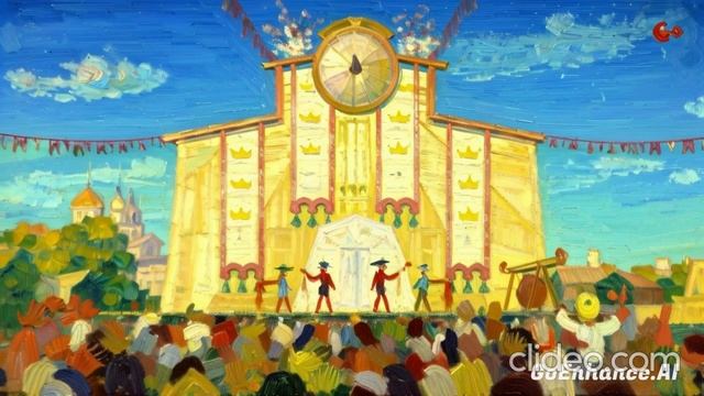 Трейлер мультфильма Три Богатыря и Пуп Земли - в стиле Моне