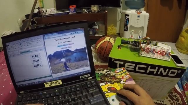 ESP8266 AVR Tutorial (Iot) Part #1 How Web Server Control My Timer
