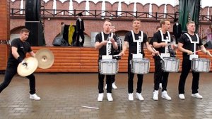 Шоу барабанщиков «Drum Time» (СПб). Фрагмент выступления