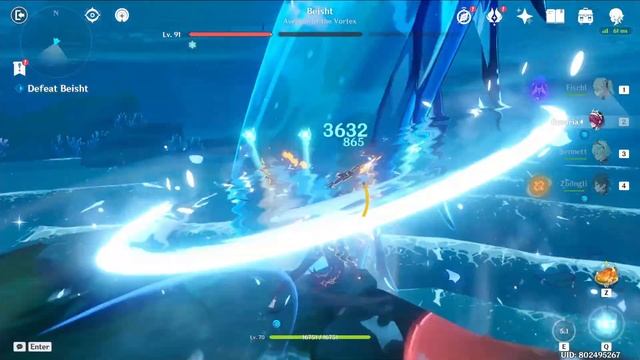 Oceanic Defender Speedrun Guide | Free 120 Primogems | Genshin Impact Fleeting Colors in Flight смотреть онлайн