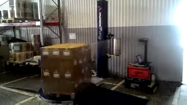 Запущен в работу паллетообмотчик Ecoplat смотреть онлайн