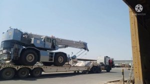 Jubail to Dharan loading Tadano GR-700EXL