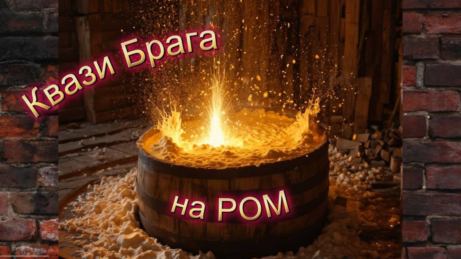 Как сделать Ром из барды?