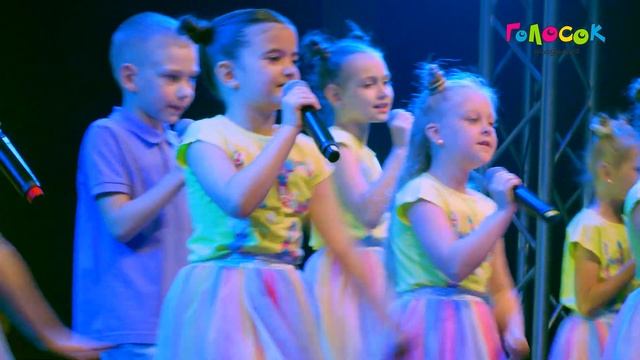 Детская песня - Каша-вкусняша | Академия Голосок | гр. Колокольчик (6+) смотреть онлайн