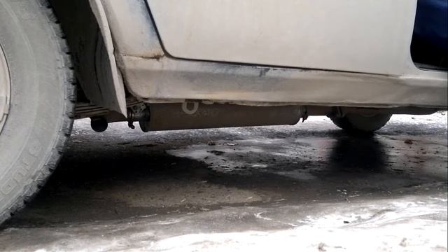 Выхлоп на Волге с глушителем ГАЗ-53 смотреть онлайн