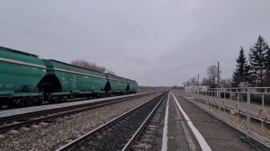 Вечерело. Минутка на станции Залегощь, Орловская область.