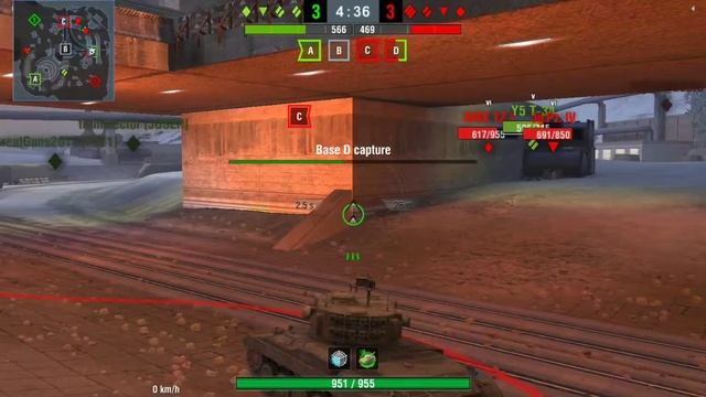 WORLD OF TANKS BLITZ: ACED the American Tier VI T37!!!