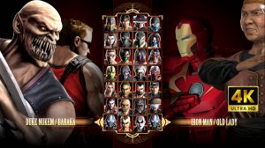 Lizard Baraka & Duke Nukem in the Mortal Kombat Komplete Edition on the PC Expert in 4K