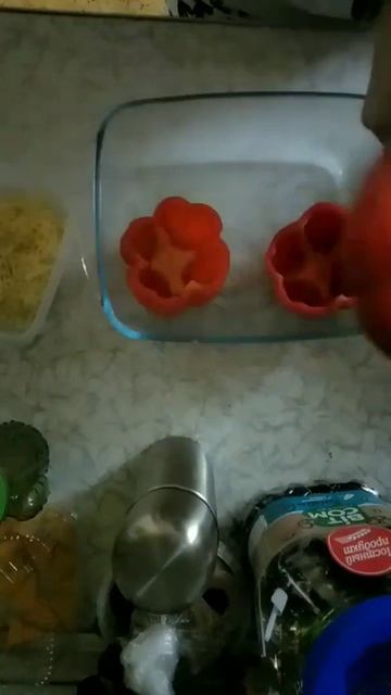 Фаршированный перец в духовке