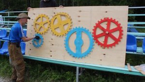 Деревянные шестерни из фанеры