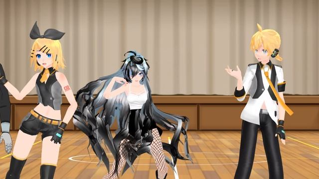 MMD Hibikase (Cover Nalhya,Rin,Len) [Nalhya,Rin,Len,Denom] смотреть онлайн