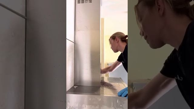 Вытяжка из нержавейки. Как отмыть смотреть онлайн