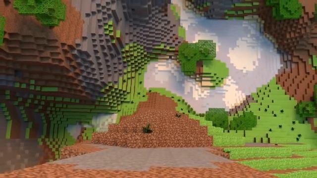Клифф дайвинг Minecraft Анимация