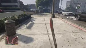 Grand Theft Auto V machete run