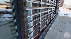 Отделка дома из газобетона искусственным камнем – вентфасад в Балтийской Слободе