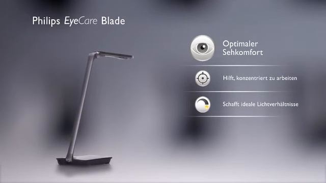 Philips EyeCare LED BLADE asztali lámpa смотреть онлайн