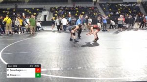 127 Lbs Consolation - Emma Gruenhagen, United States Women's Wrestling Travel Team Vs Brinee Gines