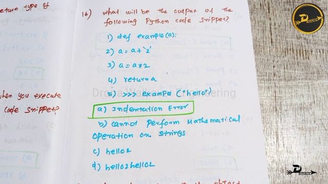 GE8151 Python MCQ  | Part 2 | Anna University Online Exam 2021