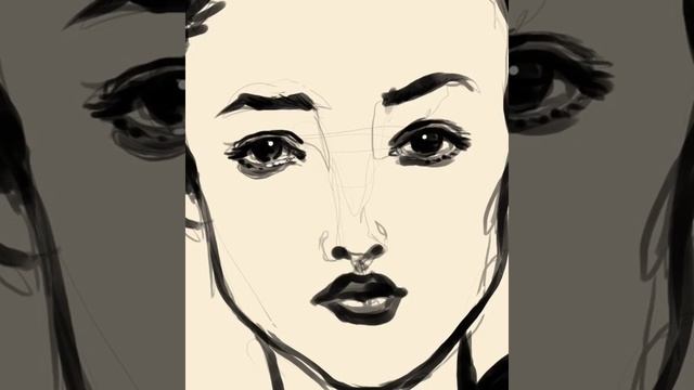 Fashion Portrait Illustration Process смотреть онлайн