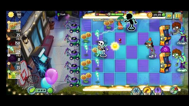 NEON MIXTAPE TOUR | DAY 30 | PLANTS VS. ZOMBIES 2 | L.A GAMER TV