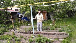 Чудо - лопата. Как вскопать грядку за 5 минут.