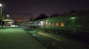 Приосколье на павелецком, ЭП2К с поездом №57 Москва-Старый Оскол | Булатниково