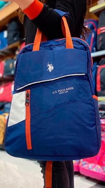 The bEST back2/school backpack U.S. POLO ASSN/Let's go backpack shooping/high school backpack/