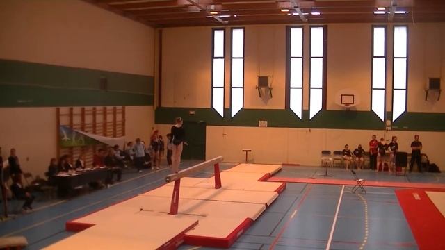 Clémence Belka - Coupe de France - Poutre. смотреть онлайн