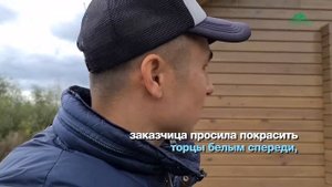 Отделка бани 6х11 из профилированного бруса. СК Строим Дом Мечты.