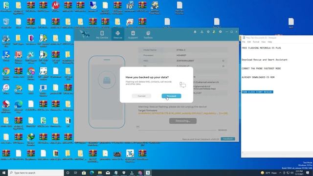 How to flash motorola e5 plus free official tools-Rescue and Smart Assistant