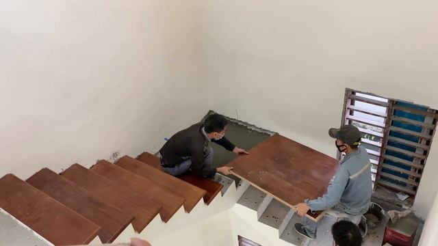 construction simple and easy new style wooden stairs installation technique смотреть онлайн