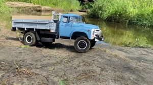 Kingkong rc zil130 Зил 130 на речке))))