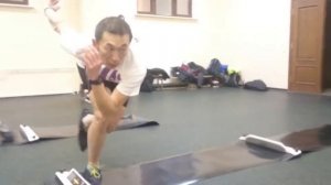 Тренировка на слайдборде