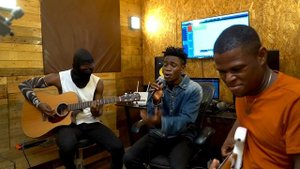 Omah Lay - soso (Official cover) in messy studio