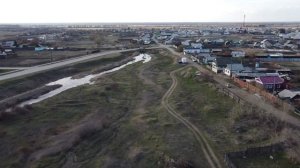 Каменск и Тимлюй с высоты птичьего полёта