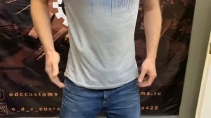 EDC CUSTOMS | Кобура скрытого ношения с тонкой клипсой и поясным упором для Grand Power T12