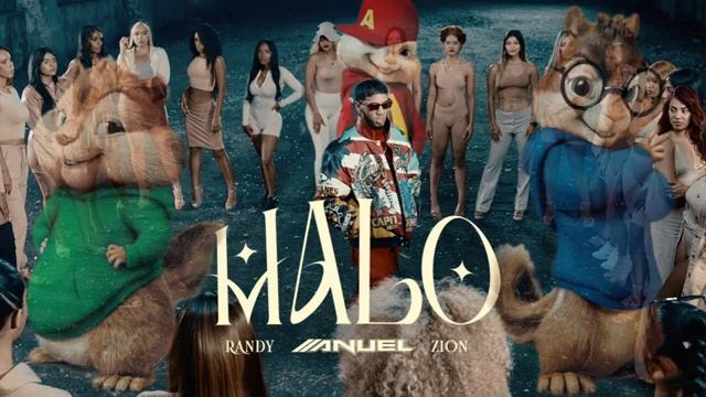 Anuel AA x Zion x Randy - Malo (Versión Alvin y las ardillas) смотреть онлайн