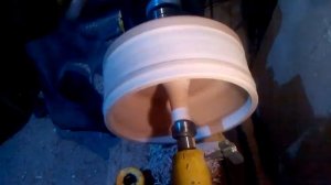 Точим большую вазу (Sharpen large vase)