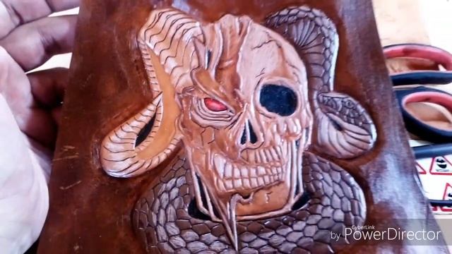 Вытворяю на коже, карвинг, теснение... смотреть онлайн