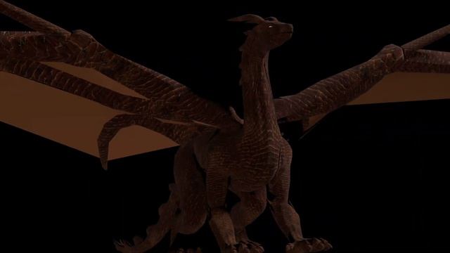 4K 60fps Dragon - from Free3D【Blender】 смотреть онлайн